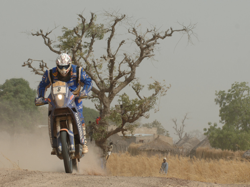 David Casteu dakar 2007