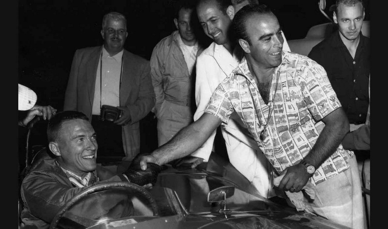 Dan Gurney Arciero Ferrari Santa Barbara 1958