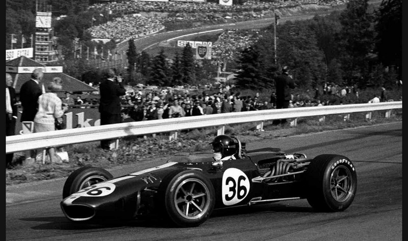 Gurney Eagle Weslake36 Spa 1967 Dan Gurney