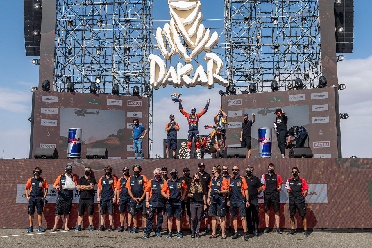 Sam Sunderland Red Bull KTM Factory Racing 2021 Dakar Rally