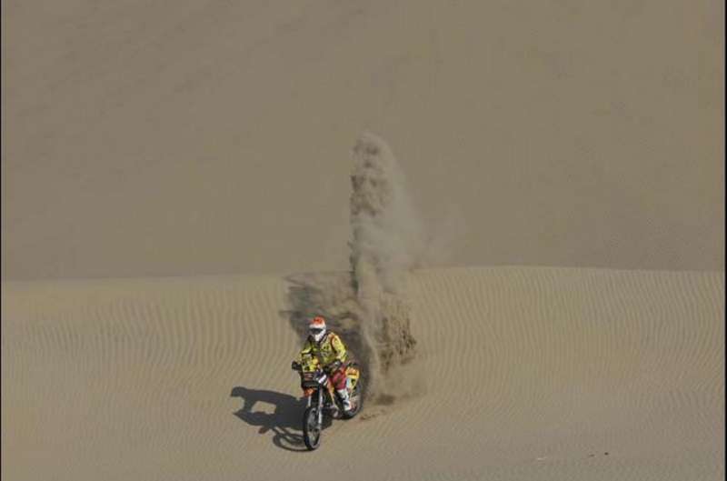 Rally Dakar 2013 – 3η μέρα, Pisco - Nazca