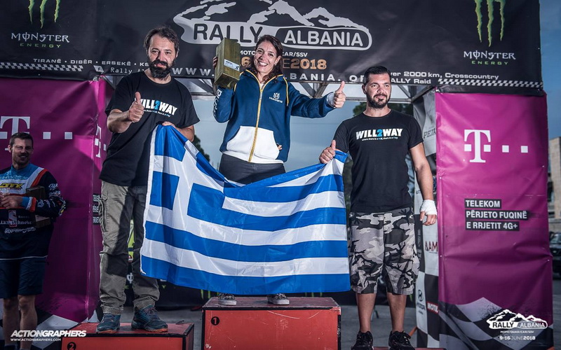Rally Albania 2018 – Πρωτιά Κυριακοπούλου