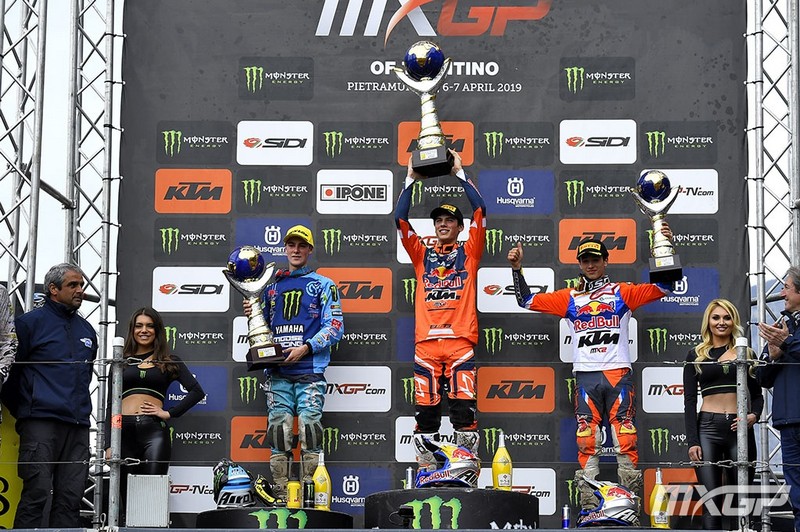 MX2 PODIUM MOTOCROSS GP 4 TN 2019