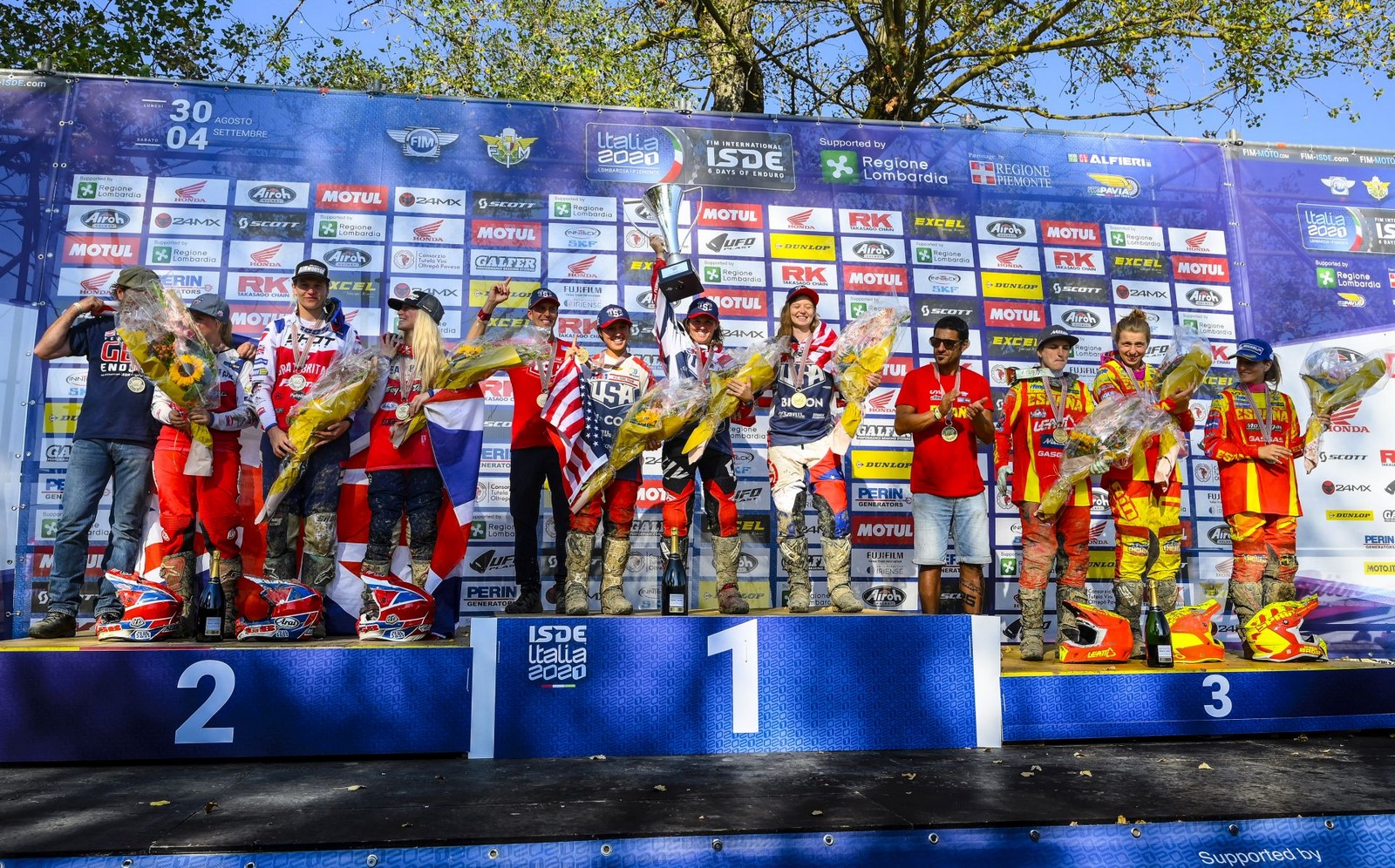 Womens World Trophy Winners USA