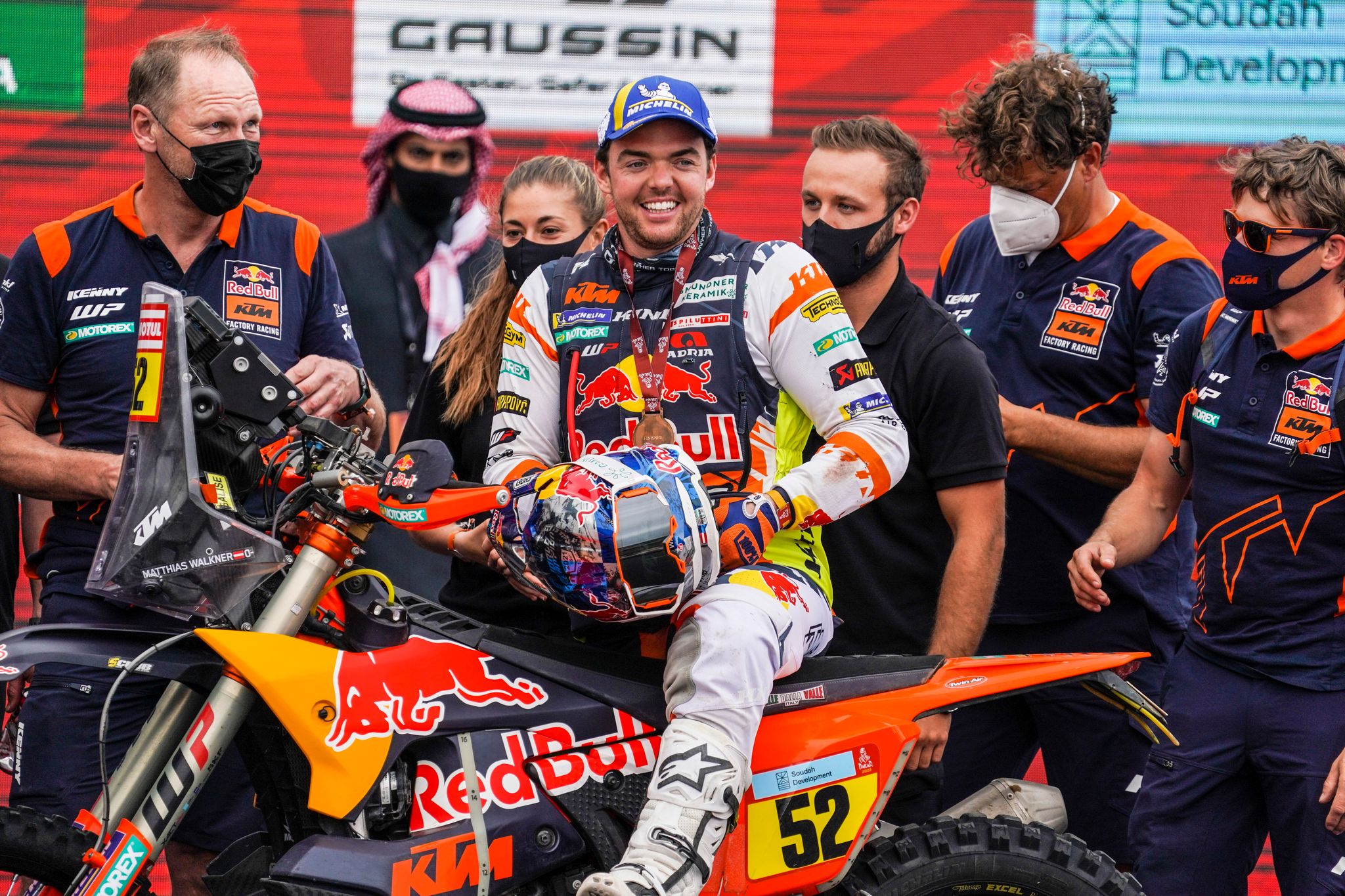 Matthias Walkner Red Bull KTM Factory Racing 2022 Dakar Rally 1