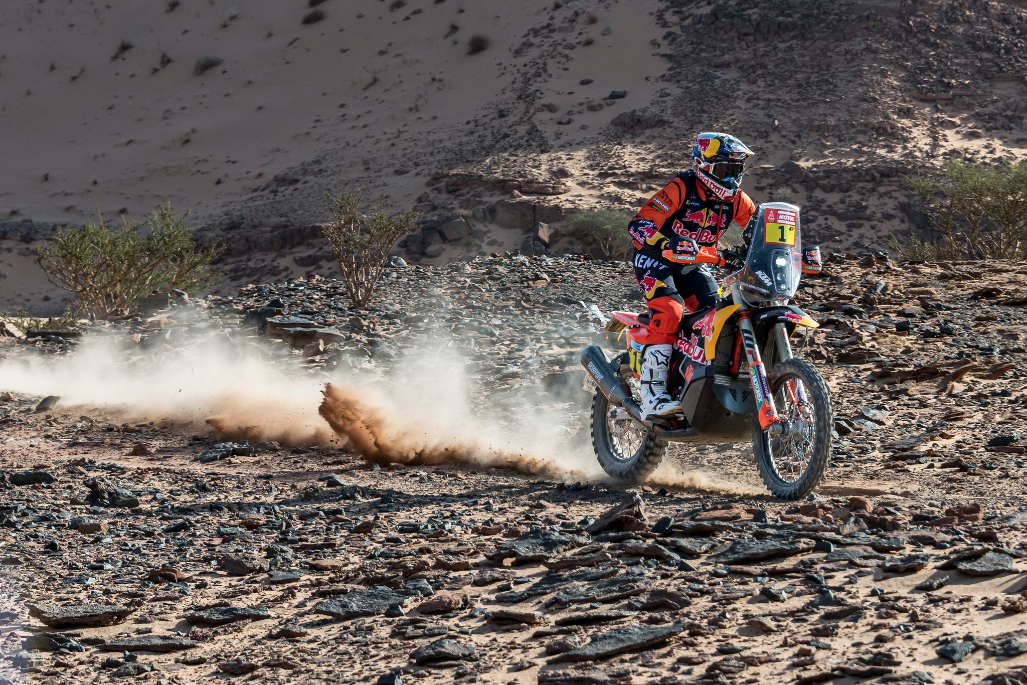 Kevin Benavides Red Bull KTM Factory Racing 2022 Dakar Rally