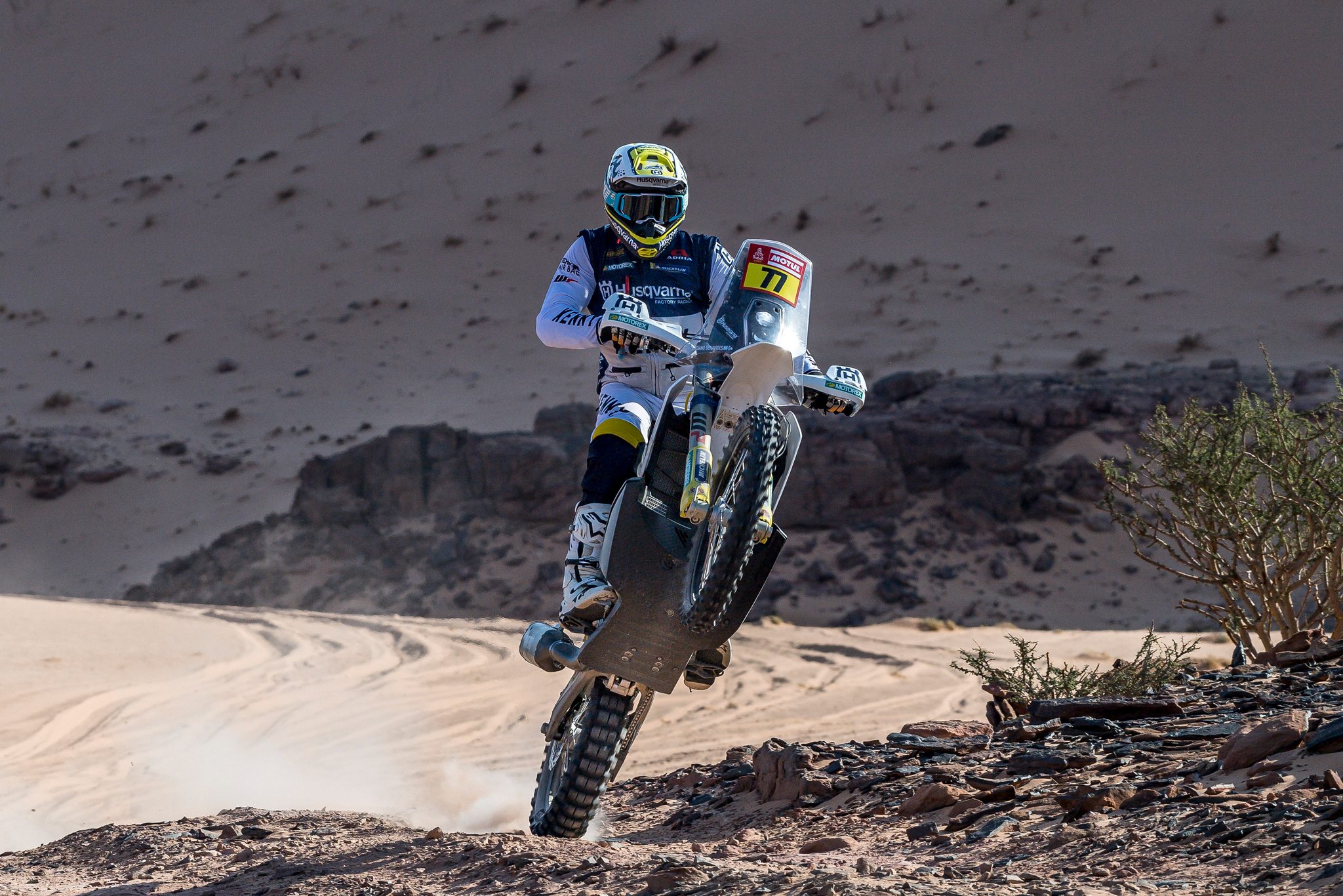 Luciano Benavides Husqvarna Factory Racing 2022 Dakar Rally