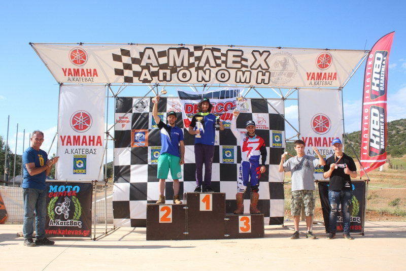 Η YAMAHA συνεχίζει δυνατά στο Motocross με διακρίσεις στη Χαλκίδα