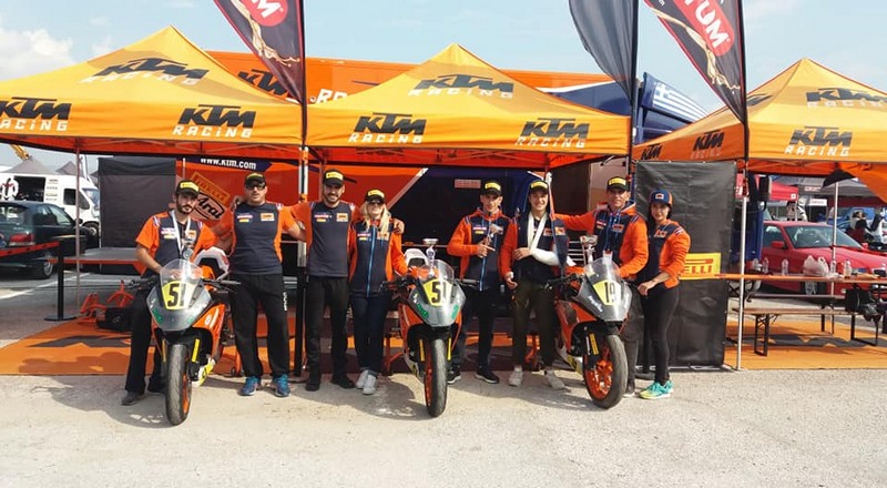 KTM Skourtas Racing - Δύο ακόμα βάθρα στον τελευταίο αγώνα του ΠΠΤ2018