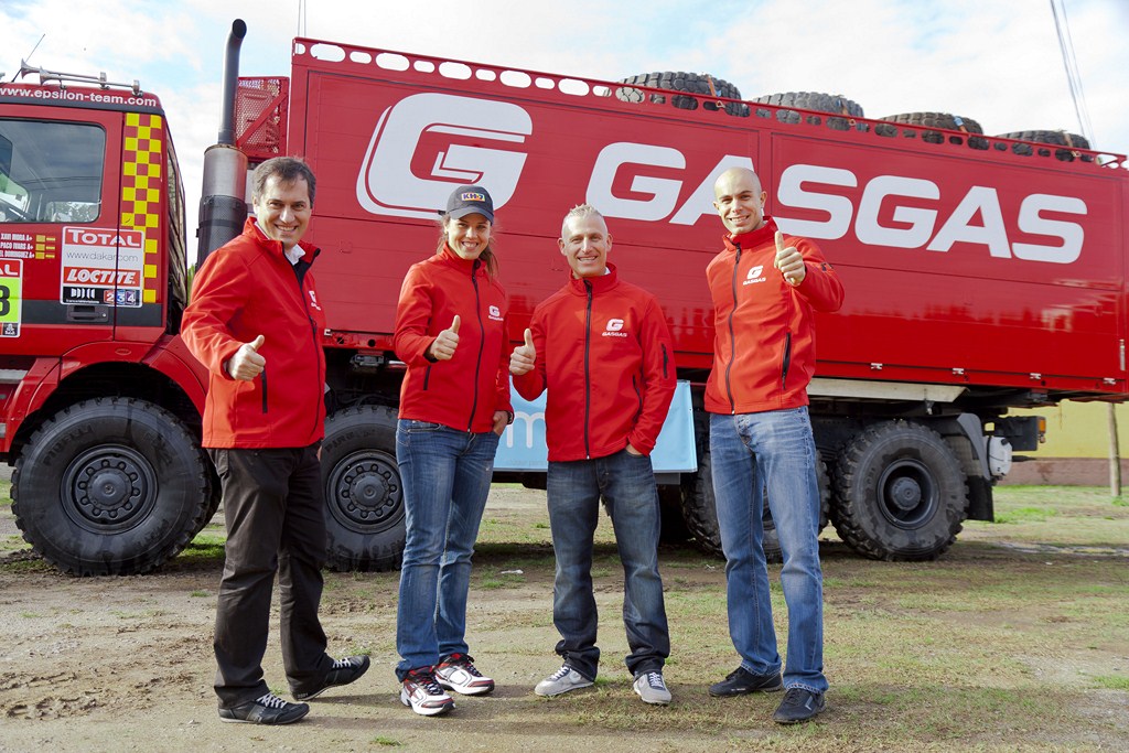 Η Gas Gas στο Dakar 2012