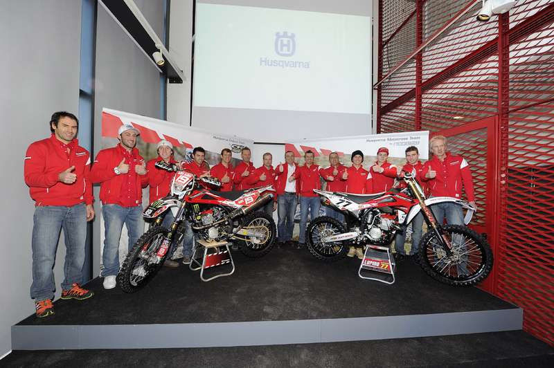 Husqvarna – Παρουσίαση ομάδων Enduro &amp; Motocross 2012