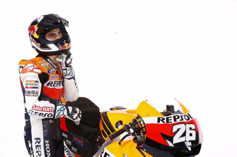 Dani Pedrosa - Πρώτες φωτογραφίες με την RC213V
