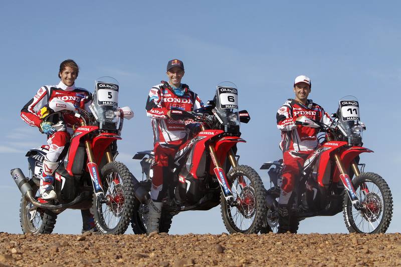 Παρουσίαση – Honda Dakar 2015 Team