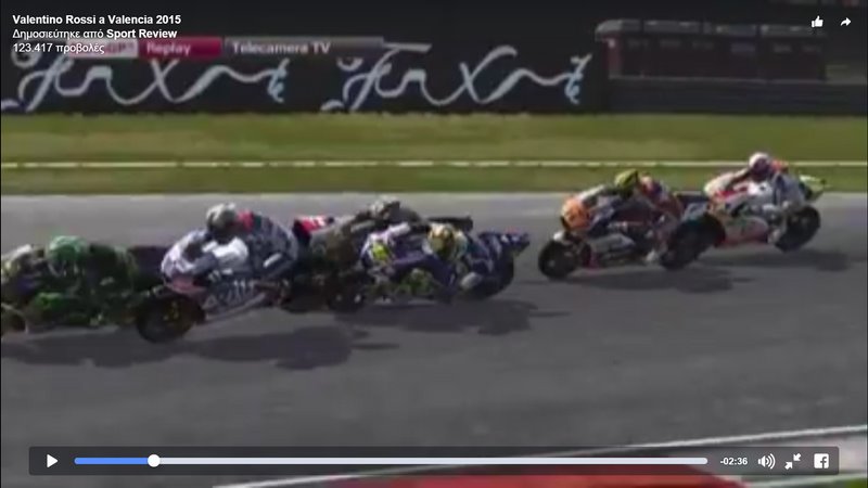 MotoGP 2015, Valencia - Έγινε ο αγώνας, κέρδισε ο Rossi!