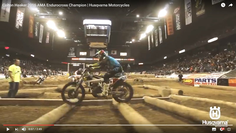 Colton Haaker: 2 αφιερώματα για τον τίτλο ΑΜΑ Endurocross 2016 - Video