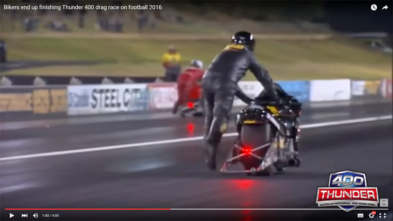 Dragster: O πιο περίεργος αγώνας στην ιστορία του σπορ - Video