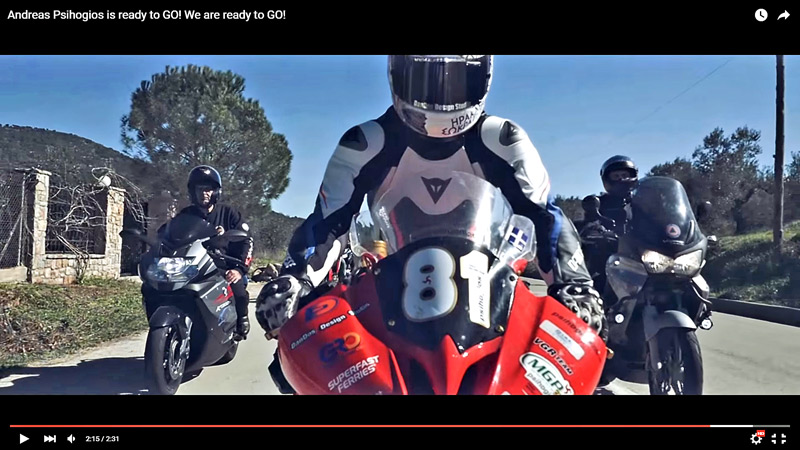 Andreas Psihogios is ready to GO! - Video