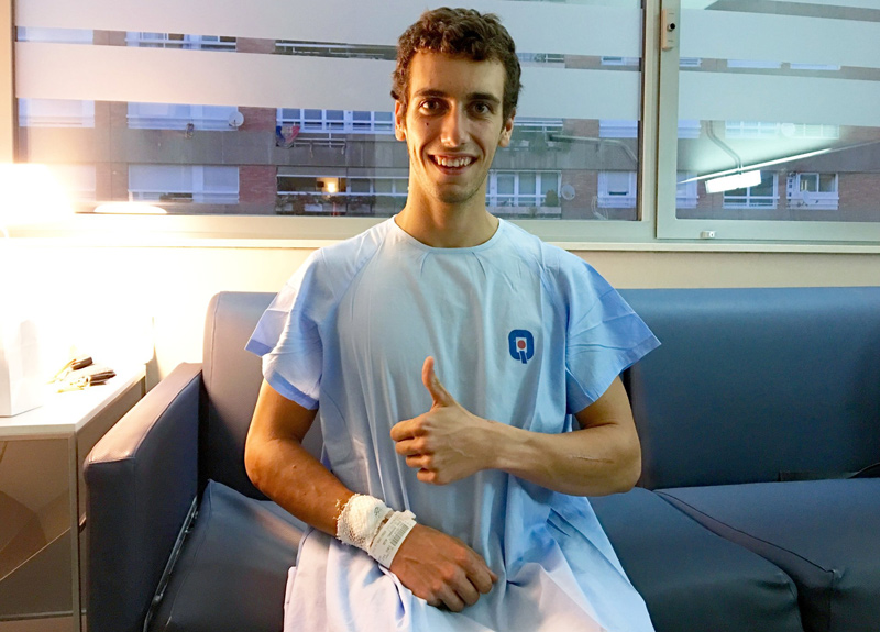 Alex Rins, Moto2: Έσπασε την κλείδα του σε προπόνηση!