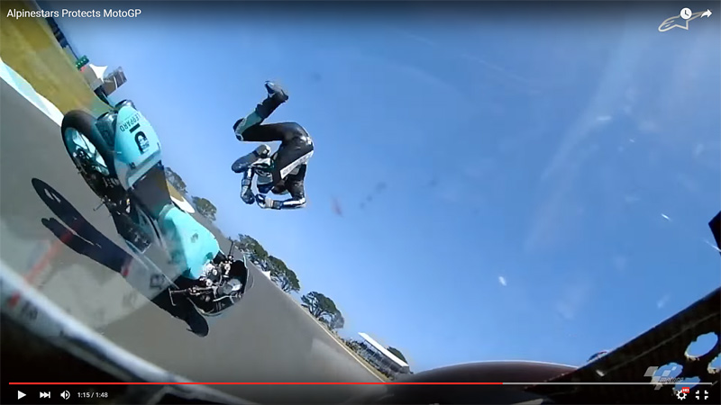 Η Alpinestars προστατεύει το MotoGP! - Video