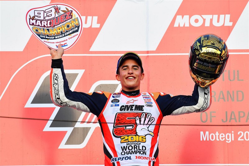 O Marquez 1ος Παγκόσμιος Πρωταθλητής MotoGP στη νέα εποχή Michelin