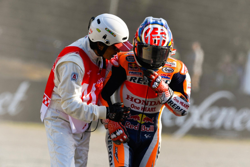 Motegi MotoGP: Έσπασε την κλείδα του ο Dani Pedrosa!