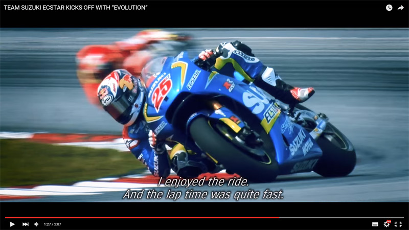 Η Team Suzuki Ecstar έτοιμη για το MotoGP 2016 - Video