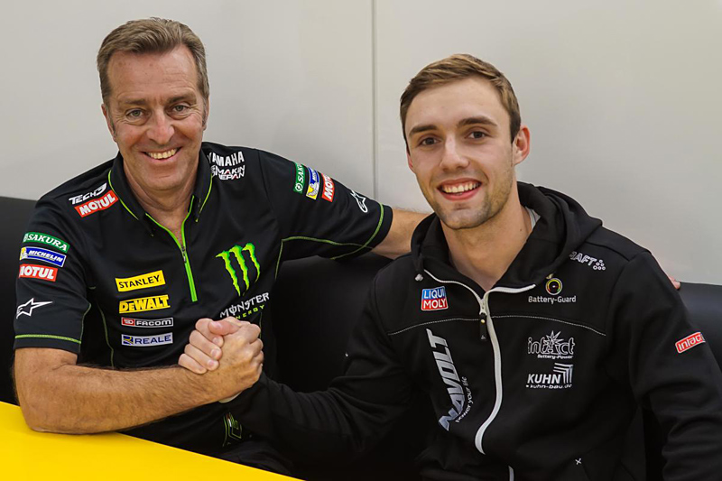 O Jonas Folger στην Yamaha Tech3 το 2017!