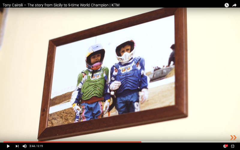 Tony Cairoli: Αφιέρωμα της ΚΤΜ - Video