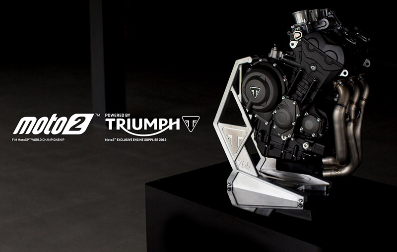 Triumph: Ο επίσημος προμηθευτής κινητήρων Moto2 από το 2019!