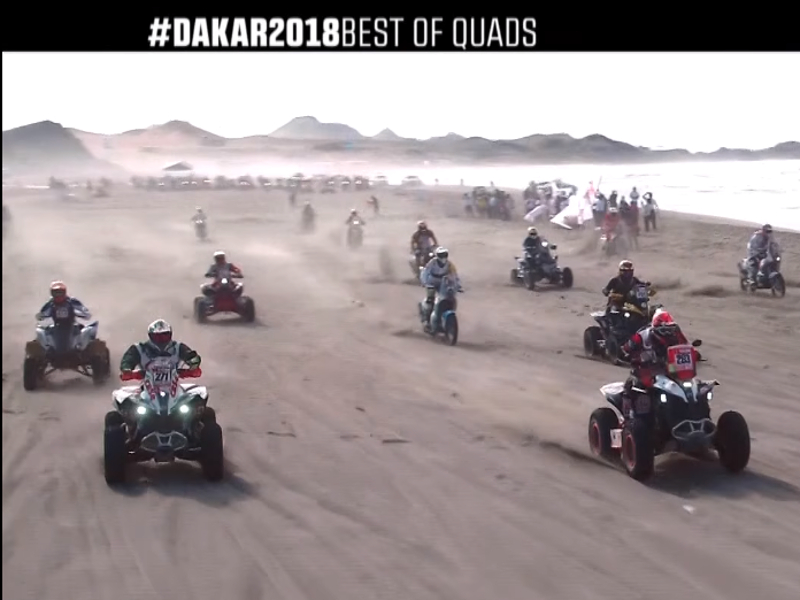 Rally Dakar 2018: Best of Quads - Video