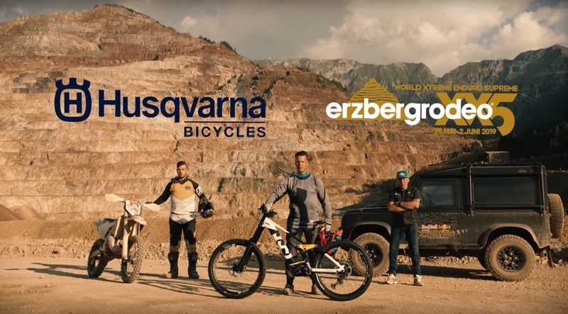 H Husqvarna με ηλεκτρικά ποδήλατα στο Erzbergrodeo 2019