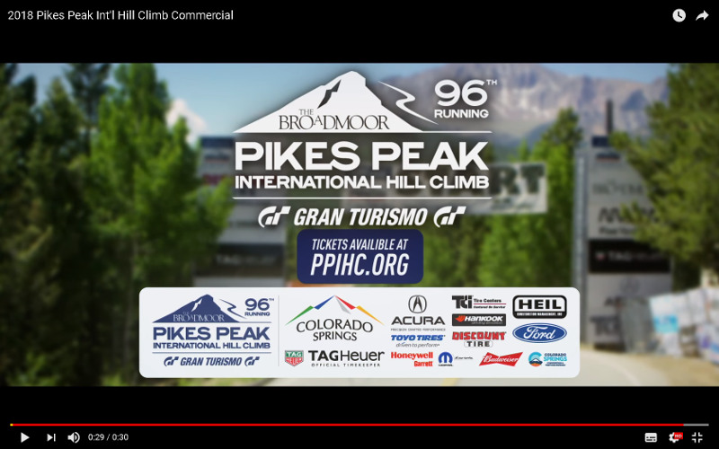 Video - Pikes Peak International Hill Climb 2018