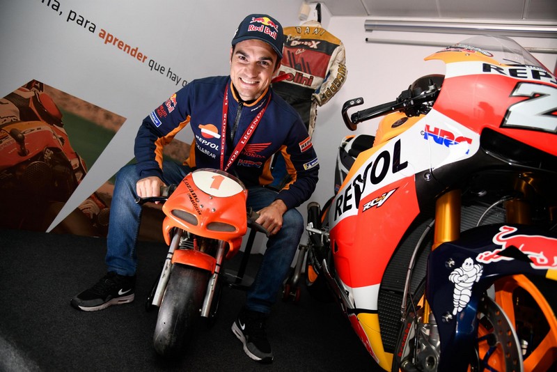 O Dani Pedrosa ανακηρύχθηκε σε MotoGP Legend