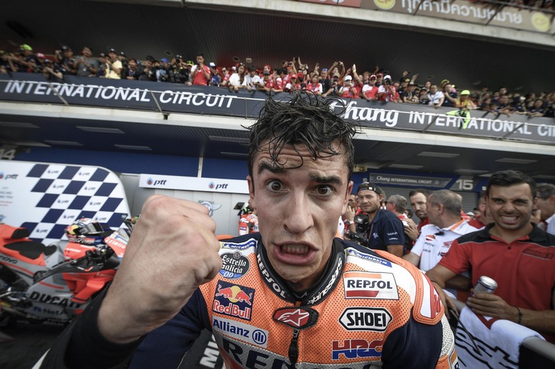 MotoGP - Ο Marquez παίρνει την πρώτη νίκη στην Ταϊλάνδη.