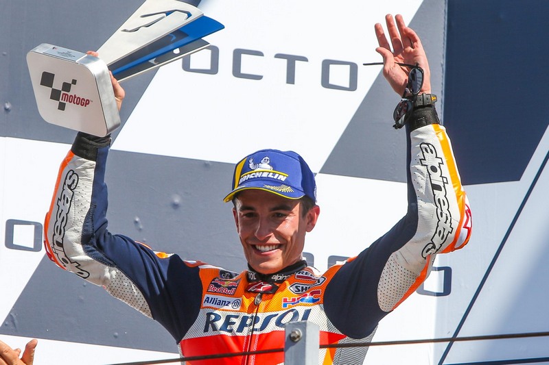 Marc Marquez - Ισοφάρισε στο Misano το ρεκόρ βάθρων του Hailwood