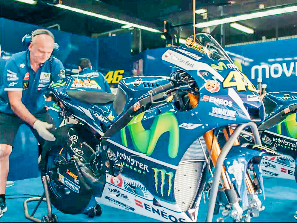 Το βιβλίο service μιας μοτοσυκλέτας... MotoGP!