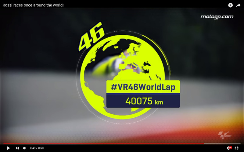 Video - Valentino Rossi: Ο γύρος του κόσμου σε 369 GP