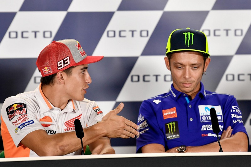 Misano Press Conference - Ο Rossi αρνείται να σφίξει το χέρι του Marquez