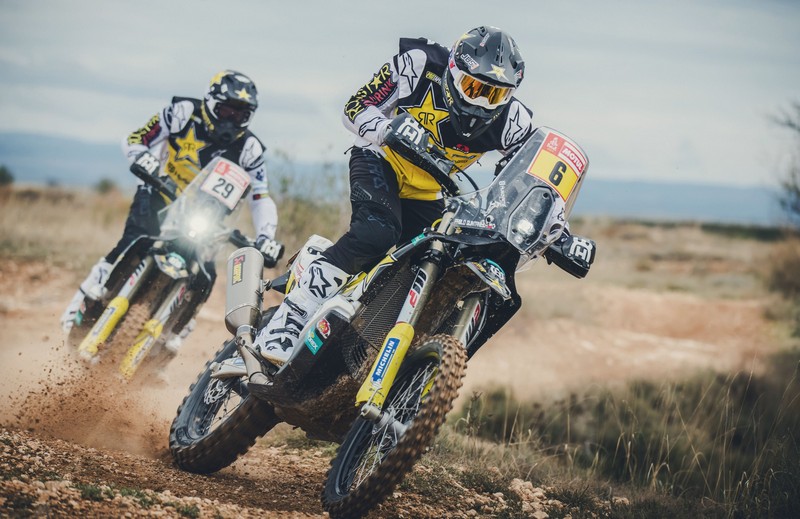H Rockstar Energy Husqvarna Factory Racing με δύο αναβάτες στο Dakar 2019