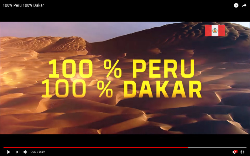 Video - Rally Dakar 2019