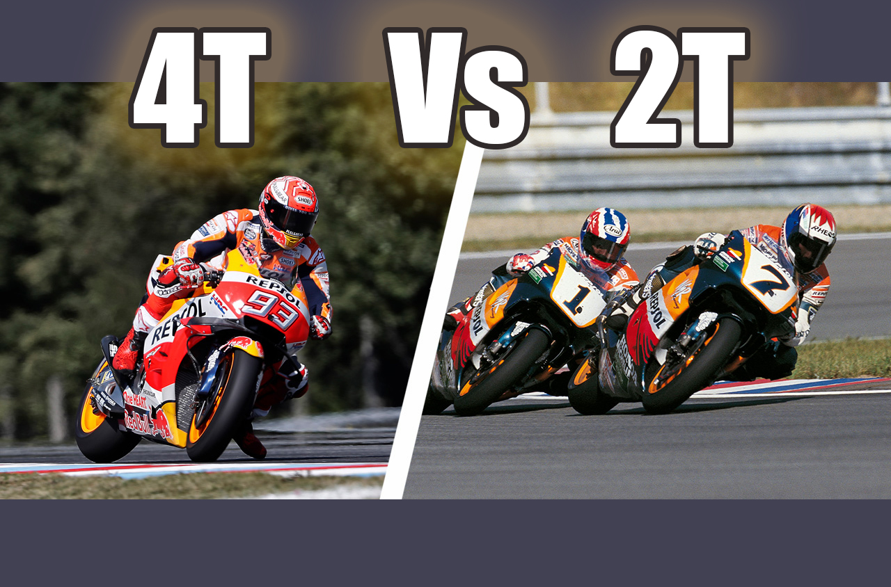 Από τα 500 2T στα MotoGP 4Τ  – Ποια είναι η διαφορά στους χρόνους;