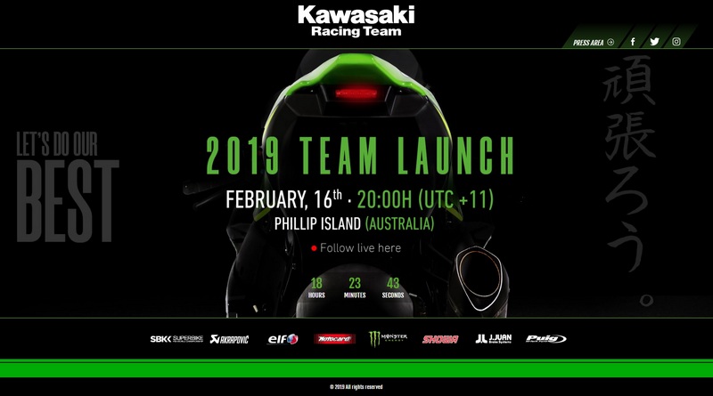 Παρουσίαση Kawasaki Racing Team WorldSBK 2019