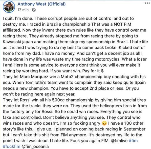 west statement