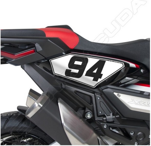 ΒARRACUDA – Number Plates για Honda XADV