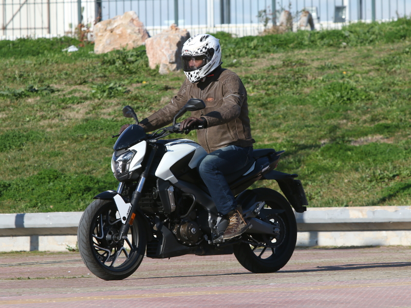 BAJAJ test ride στην Delta Motorcycles