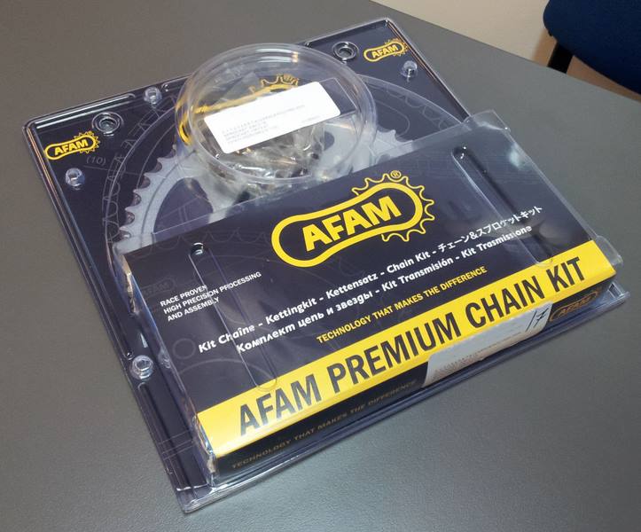 AFAM kit γρανάζια - αλυσίδα για παπιά