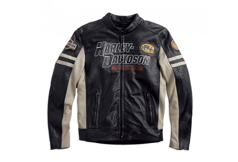 Harley-Davidson Gunnar Sport Colorblock δερμάτινο Jacket