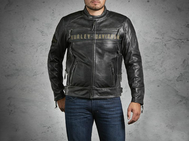 Harley-Davidson Passing Link δερμάτινο Jacket