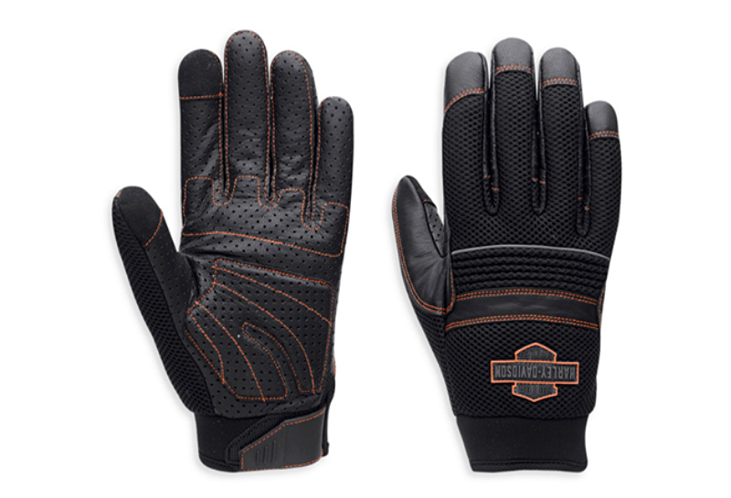 Γάντια Harley-Davidson Saddle Mesh &amp; Leather