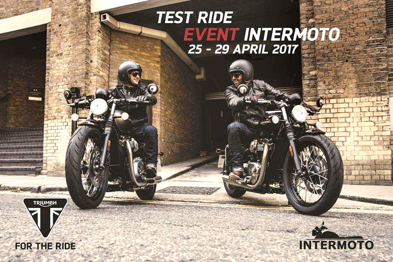 Triumph Test Ride Event Series 2017 - Intermoto, Πειραιάς